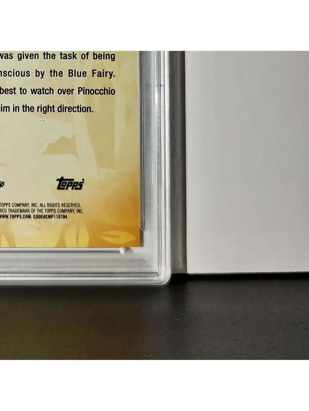 Jiminy Cricket 2025 Topps Disney #FF-2 Furry Friends Card Pinocchio PSA 9